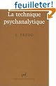 La technique psychanalytique