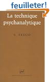 La technique psychanalytique