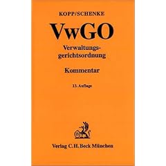 Verwaltungsgerichtsordnung ( VwGO)