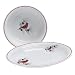 Fiesta Holiday Cardinal 2-Piece Vegetable Bowl and Platter Set