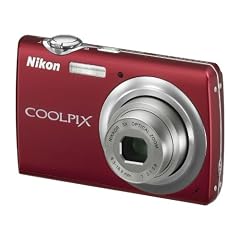 Nikon Coolpix S220 Digitalkamera (10 Megapixel, 3-fach optischer Zoom, 7,6 cm (3 Zoll) Display) rot