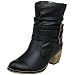 41R2b0KrX1L. SL75  Skechers Womens Gallop   Yee Haw Western Bootie,Black,5.5 M US