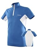 Funktion Golf Mens Short Sleeve Golf Shirt Powder Blue / White