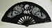 Dragon and Yin Yang Folding Fan, Large #D13039