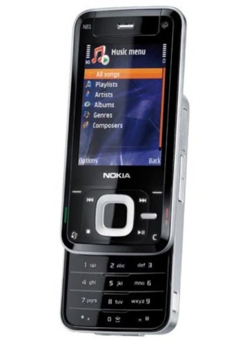 Nokia - T�l�phone portable N81 SD - 3G / Bluetooth / photo 2 m�gapixels / slot m�moire microSD / MP3 / radio FM - silver