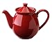Waechtersbach Teapot with Lid, 48 Ounces, Cherry
