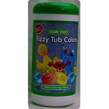 Sesame Street Fizzy Tub Colors Bathtub Tints (100... by Sesame Street