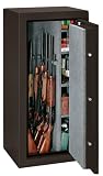 Stack - On Elite 24 Gun Fire Resistant Safe with Electronic Lock Brown
