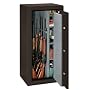 Stack - On Elite 24 Gun Fire Resistant Safe with Electronic Lock Brown
