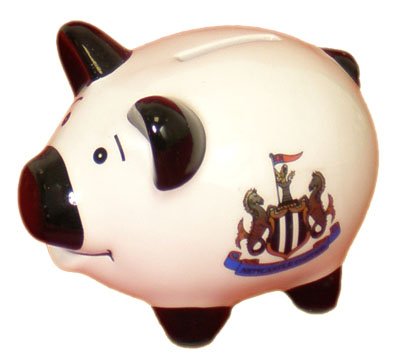 Newcastle United FC Piggy Bank