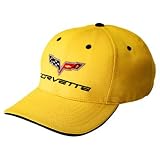 Corvette C6 Yellow Baseball Cap