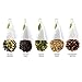 Tea Forte Tea Over Ice Sampler Premium Organic Caffeine-Free and Caffeinated Assorted Iced Tea Blends, 5 Count Individually Wrapped Handcrafted Pyramid Infuser Tea Bags, Each Steeps 24 oz.