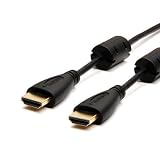 Eleqtronics4U Premier HDMI Cable - 2 Meter (6.6 Feet) - 24k Gold contacts - V1.3 - Ferrite Cores: Blu-Ray - PS3 - Xbox - Roku - LCD - Plasma - HDTV - Cable box - Apple TV - 1080p Compatible. Highest Quality Manufacturer.