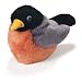 PLUSH BIRD 5in MALE ROBIN