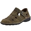 Rieker Blanche 49863-54, Damen Sandalen, grün, (verde 54)