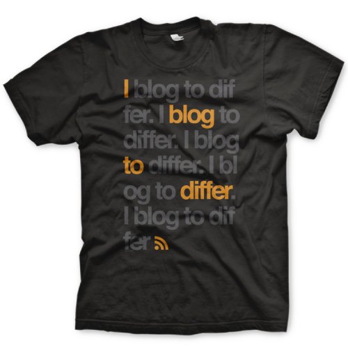 ショートスリーブTシャツ Blog to Differ