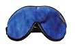 Dream Essentials Escape Luxury Travel and Sleep Mask with Earplugs and Carry Pouch, Blueberry
