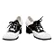 Kids' Saddle Shoes Costume Shoes - Black/ White