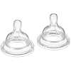Philips Avent SCF634/27 - 2 x Vierloch-Sauger - schneller Nahrungsfluss, frei von bpa