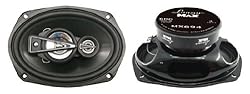 Lanzar - MX694; 6'' x 9'' 680 Watts 4 Way Coaxial Speaker