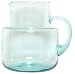 Egyptian Recycled Glass Lemonade Pitcher 9"H 176oz