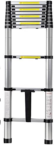 Aluminum Portable Telescoping Extension Collapsible Ladder 330Lbs (3.2M 10.5FT 11step)