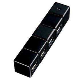 USB-HUB229 2�̃R�l�N�^�����ꂼ���]����2.0�n�u