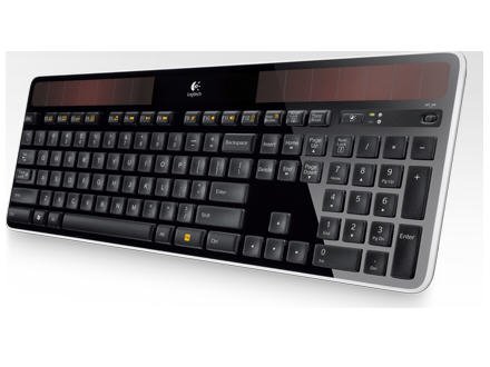 New LOGITECH Wireless Solar Keyboard K750 Comfortable Design Popular High Quality Practical