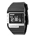 Diesel #DZ7150 Unisex Black Polyurethane Chronograph Alarm Digital Watch