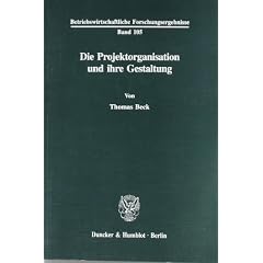 Die Projektorganisation und ihre Gestaltung
