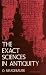 The Exact Sciences in Antiquity