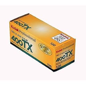 Click here to buy Kodak Tri-X Pan 400, TX 120 Black and White Negative Film ISO 400, 120 Size, by Kodak.