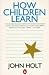 Books : How Children Learn (Penguin Education)