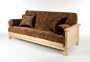 Everest Futon Frame w/ 9inch Premium Futon Mattress - Full Size