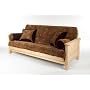 Everest Futon Frame w/ 9inch Premium Futon Mattress - Full Size