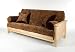Everset Futon Frame w/ 7inch Quality Futon Mattress - Full Size