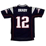 Tom Brady Youth Jersey: Reebok Navy Replica #12 New England Patriots Jersey - X-Large (18-20)