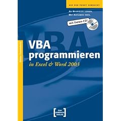 VBA programmieren in Excel und Word 2003. An Beispielen lernen, mit Aufgaben üben (Taschenbuch)