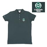 Colorado State Rams NCAA Classic Pique Polo Shirt for Women (Dark Pine)