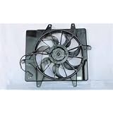 01-05 CHRYSLER P CHRYSLERUSR 2.0 2.4L w o TUR RADIATOR & COND (S) CONDENSER FAN... by TYC
