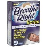 Breathe Right Nasal Strips, Extra, 26-Count Box