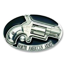 North American Arms Belt Buckle Stainless Mini Revolvers - Grips Pads Stocks by 