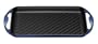 Le Creuset Enameled Cast-Iron 13-by-8-1/2-Inch Rectangular Skinny Grill, Cobalt Blue