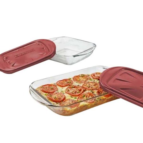 Anchor Hocking 4 Pc. Glass Bakeware Set 91036