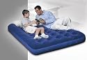 Bestway Flocked Double Mattress - Blue