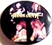 Megadeth~ Megadeth Button~ Rare Authentic Vintage Button~ Approx 1