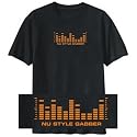 T-Shirt Black " Equalizer Nu Style Gabber " Music