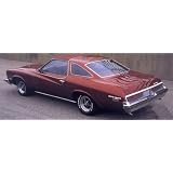 1973 Gran Sport Back Deck Stripe & Names (5 pieces) (w Gran Sport cutout) -... by Phoenix Graphix