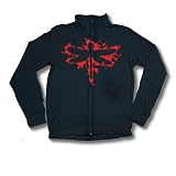 COHEED AND CAMBRIA - Bloody Dragonfly - Black Zip Up Jogger Fleece