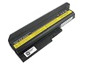 Haute Capacité 9-Cell 6600mAh Batterie d'Ordinateur Portable pour IBM Lenovo Thinkpad SL300 SL400 SL400C SL500 SL500C T60 T61 R60 R61 Z60 Z61 R60i R61e R61i T61p Z61e Z61m Z61P, compatible avec FRU ASM 92P1138 40Y6795 39T7118 40Y6799 92P1140 40Y6799 92P1131 42T4511 41N5666 92P1139 92P1130 92P1138 - Garantie 1 AN*